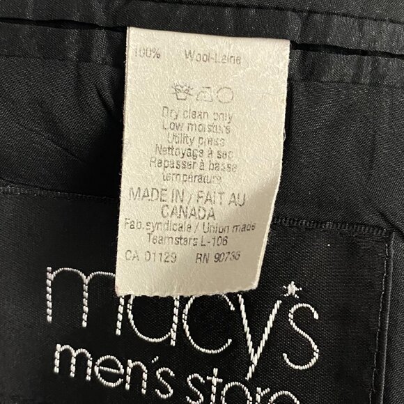 Lauren Ralph Lauren Blazer Sport Coat Men's 42L Gray Pinstripe Wool Long - Picture 7 of 15